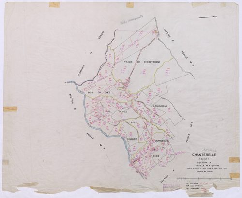 Section A : 3e feuille partie (n° 256 à 361)