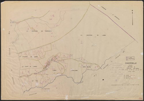 Section B : 2e feuille partie (n° 200 à 309)