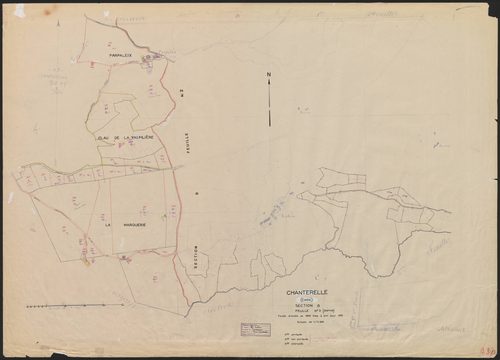 Section B : 3e feuille partie (n° 317 à 349)
