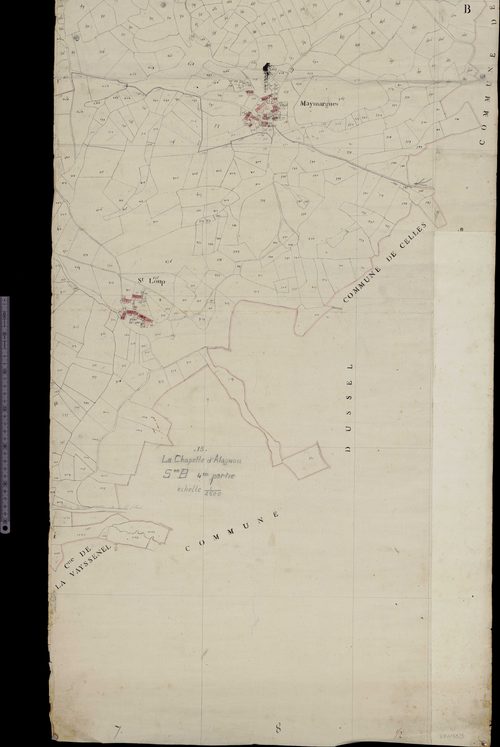 Section B4 (Maymargues, Saint-Loup)