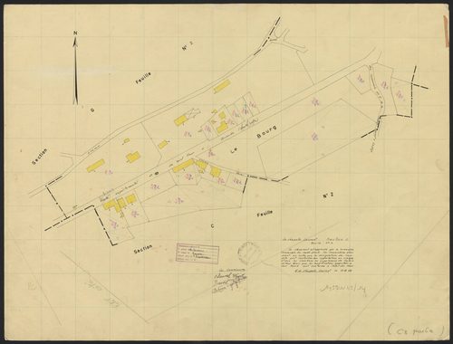 Section C : 3e feuille partie (n° 241 à 247, 403 à 415)