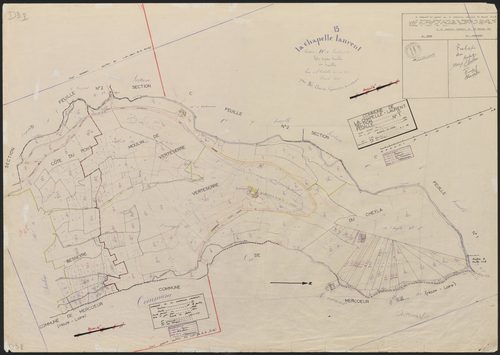 Section D : 1ère feuille, 3e feuille partie (n° 381 à 411)