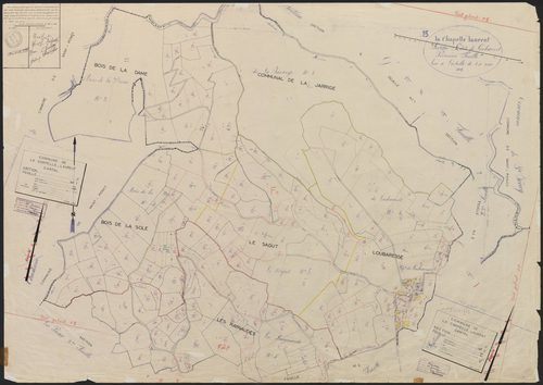 Section F : 1ère feuille, 2e feuille partie (n° 211 à 254)