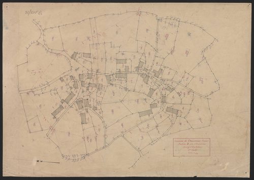 Section D1 dite d'Escladines : développement du hameau d'Escladines