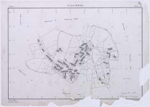 Section AB : village de Clavières