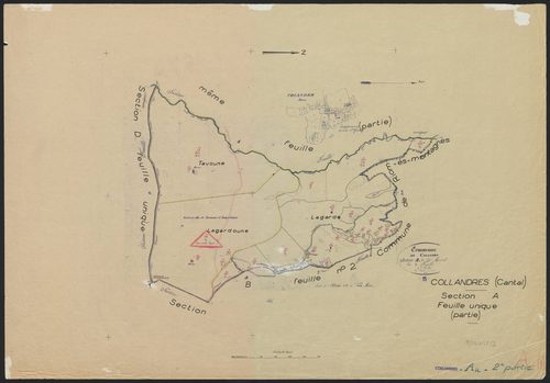 Section A : feuille unique partie (n° 63 à 92)