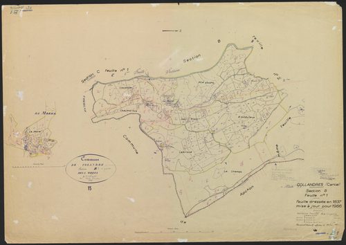 Section B : 1ère feuille partie (n° 1 à 87, 107 à 150)