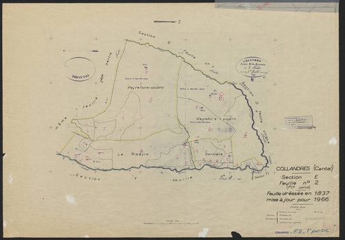 Section E : 2e feuille partie (n° 38 à 71)