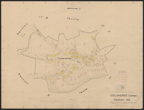Section AB : dévellopement du bourg