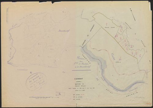 Section G : 2e feuille partie (n° 148 à 160)