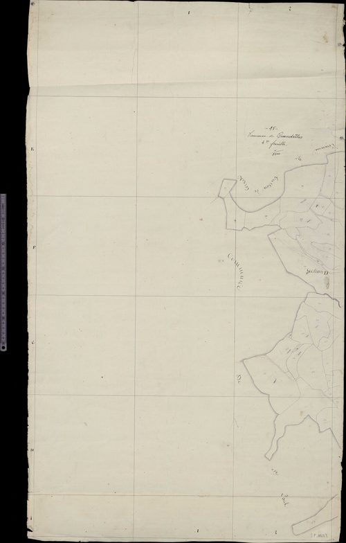 Section D (limites de commune avec Teissière-de-Cornet et Saint-Paul-des-Landes)