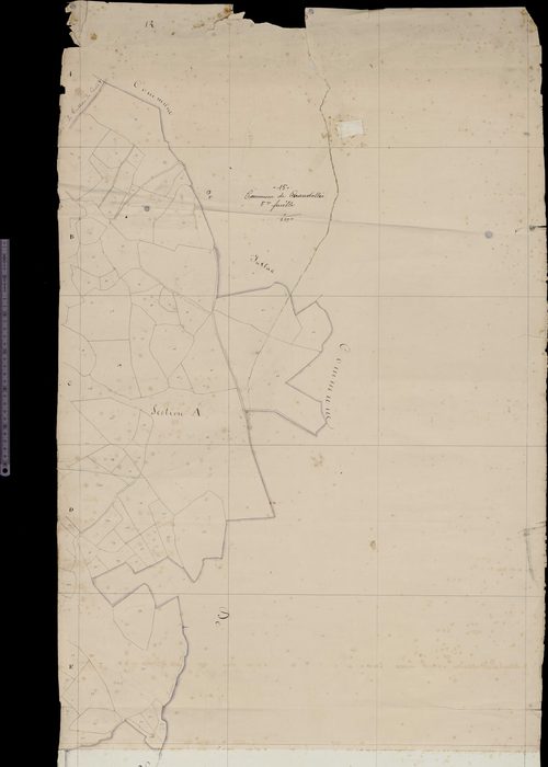 Section A (limites de commune avec Jussac et Reilhac)