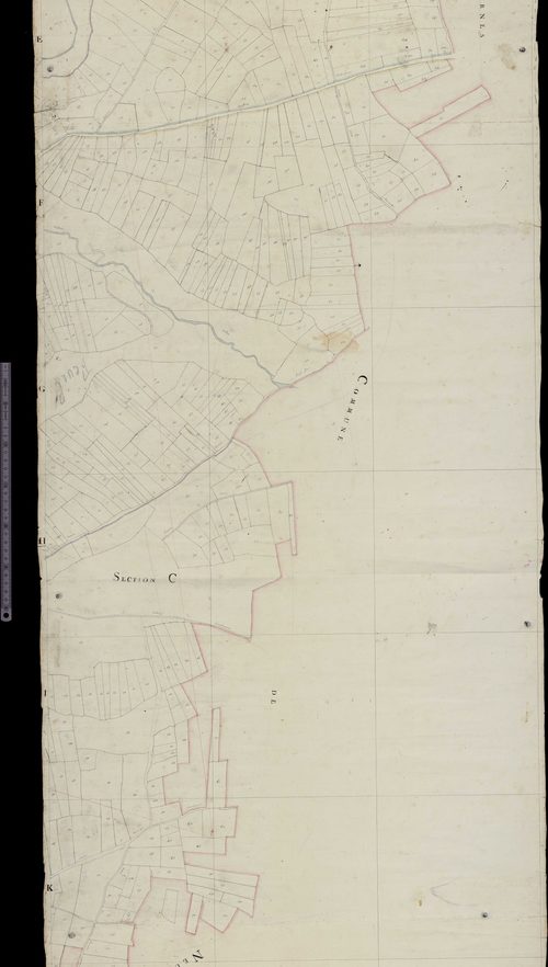 Section C (Limites de commune avec Neuvéglise).