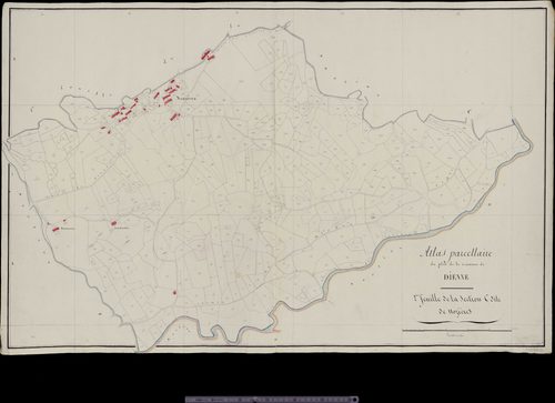 Atlas parcellaire par nature de culture : section C2 dite de Nozières
