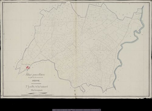 Atlas parcellaire par nature de culture : section C3 dite de Nozières
