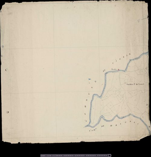 Section F dite de Vernet (limites de commune avec Le Vigean et Drignac)