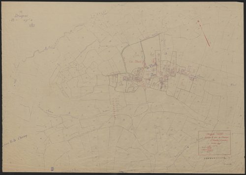 Section B dite de Champs : 1ère feuille partie (n° 1 à 54)