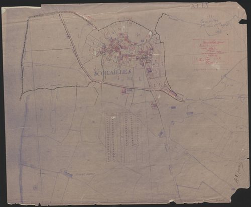 Section A : 1ère feuille partie (développement du bourg)