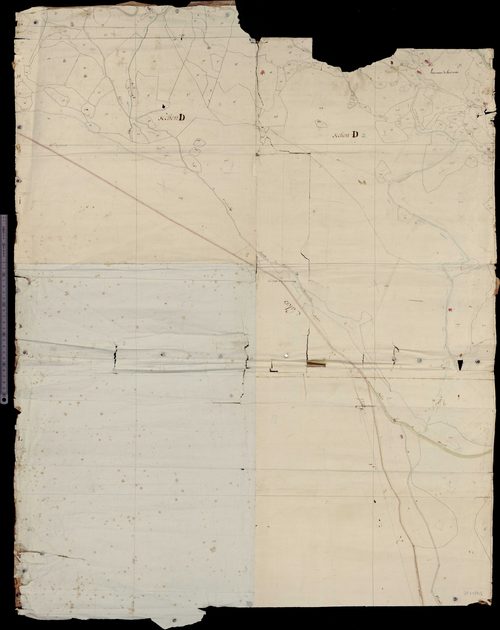 Section D (La Combe, limites de commune avec Saint-Paul-de-Salers)