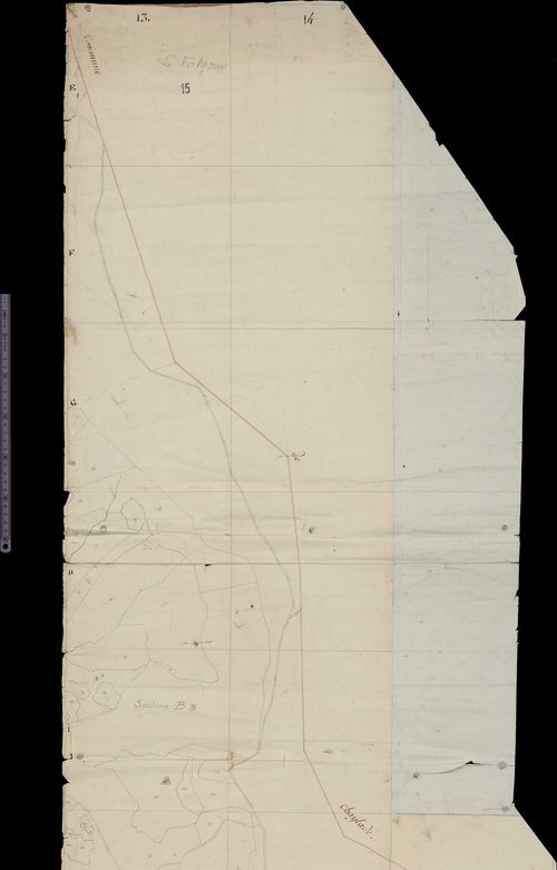 Section B (Limites de commune avec Cheylade)