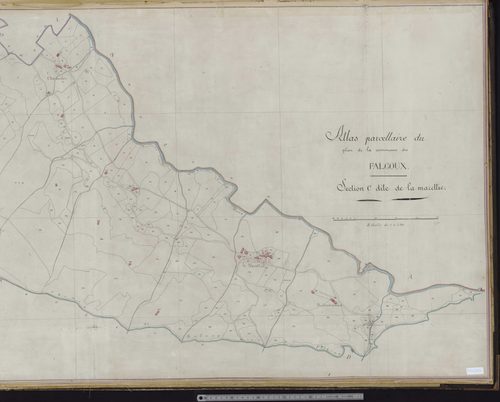 Section C dite de la Mazélie (partie droite du plan)