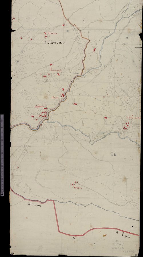 Section D (Ceronc, Jourdanie, Labastide)
