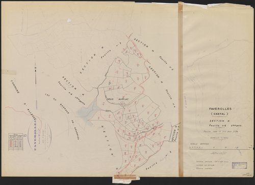 Section H : 6e feuille partie (n° 537 à 609)
