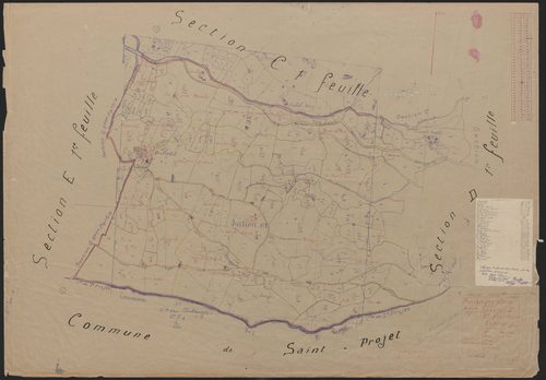 Section D : 2e feuille partie (n° 108 à 284)