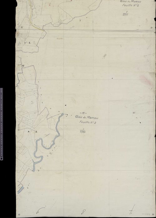 Section E (Limites de commune avec Vézac et Yolet)