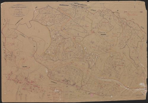 Section C dite du bourg : 1ère et 2e feuilles