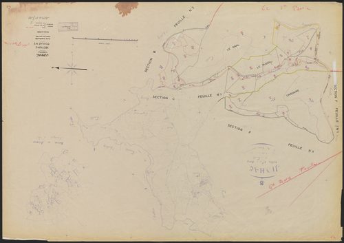 Section C : 2e feuille (n° 195 à 230, 286 à 291)