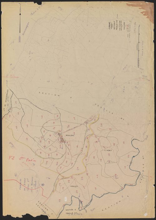 Section F : 2e feuille partie (n° 165 à 252)