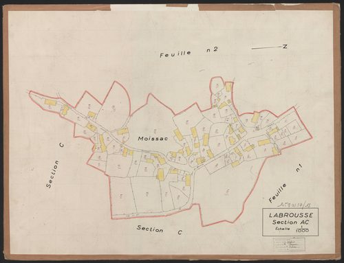 Section AC : hameau de Moissac