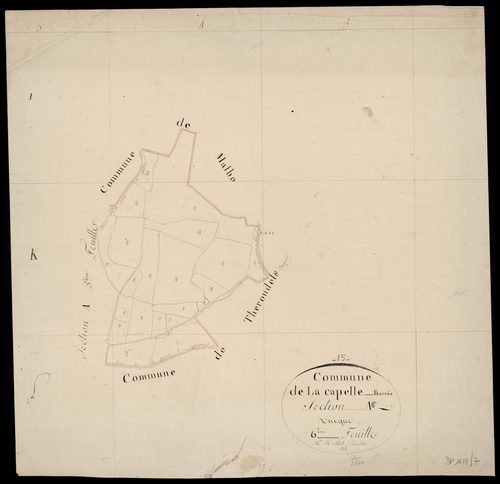 Section A6 (Limites de commune avec Malbo et Thérondels)