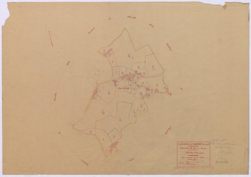 Section A dite du bourg : 3e feuille partie (n° 304 à 358)