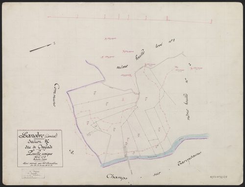 Section AC dite de Cheylade : levé n° 3