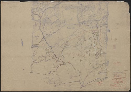 Section B dite de Ferluc : 3e feuille partie (n° 535 à 568) ; section C : 2e feuille partie (n° 305 à 326)