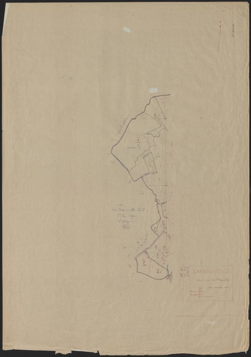 Section C : 1ère feuille partie (n° 1 à 5, 257 à 266 et 277)