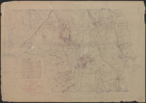 Section C : 1ère feuille partie (n° 6 à 256, 267 à 276), 2e feuille partie (n° 278 à 304, 327 à 371)