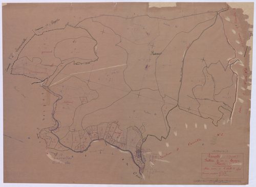 Section D dite de Lapeyre : 1ère feuille partie (n° 3, 5 à 66)