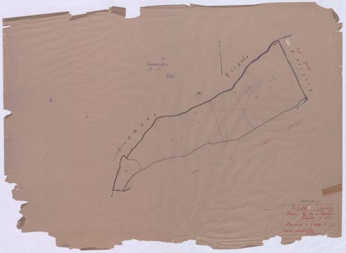Section D dite de Lapeyre : 1ère feuille partie (n° 1 à 2, 4)