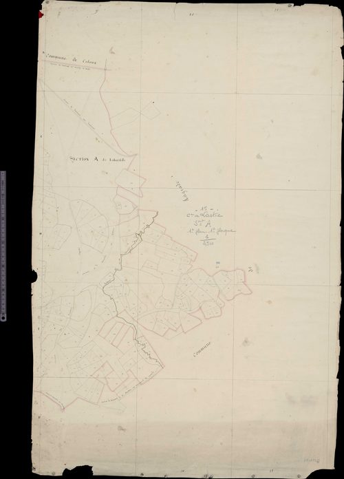 Section A dite de Labastide (Limites de commune avec Celoux et Rageade)
