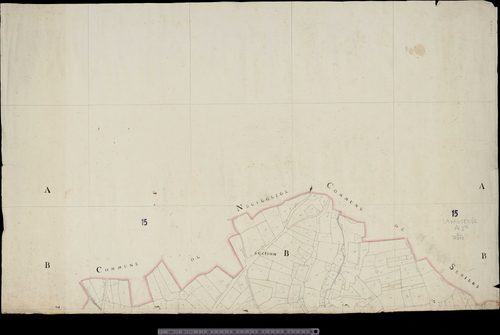 Section B (Limites de commune avec Neuvéglise et Sériers)
