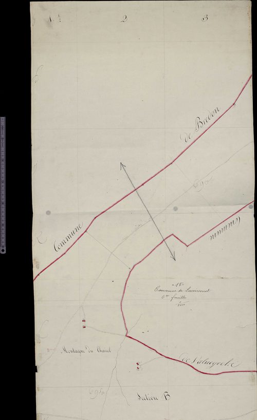 Section B (Montagne du Chairol, limites de commune avec Valuéjols et Bredons)