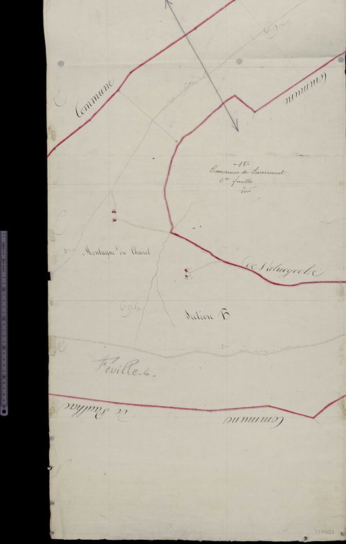 Section B (Montagne du Chairol, limites de commune avec Paulhac, Valuéjols et Bredons)