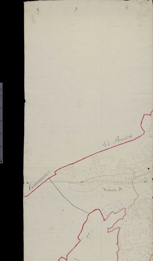 Section B (Limites de commune avec Valuéjols et Bredons)
