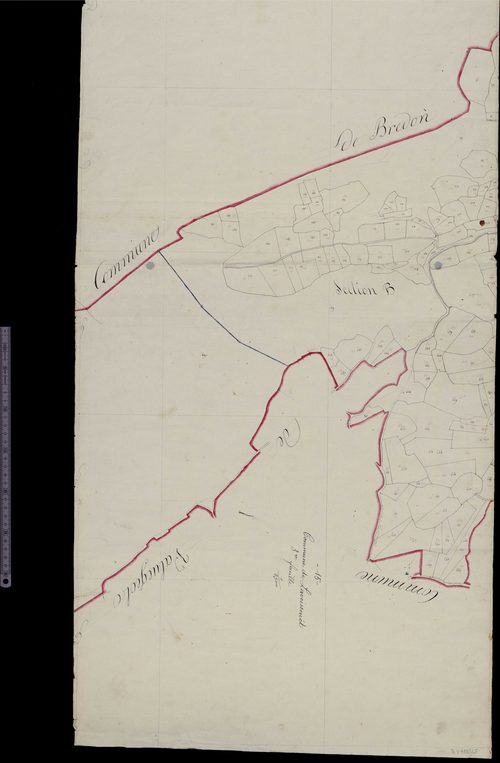 Section B (Limites de commune avec Valuéjols et Bredons)