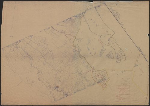 Section B dite de Laveissière : 3e feuille partie (n° 305 à 319, 343), 4e feuille (n° 398 à 412)