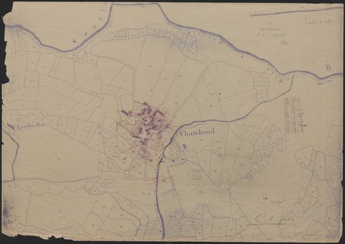 Section C1 dite de Chambeuil : développement du hameau de Chambeuil