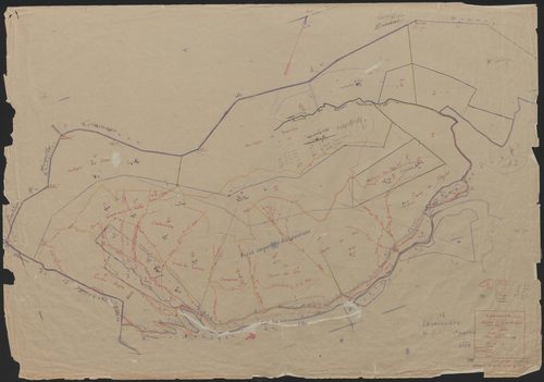 Section D dite des Montagnes : 2e feuille partie (n° 38 à 43, 48 à 81)